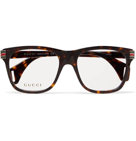 gucci square-frame tortoiseshell acetate optical glasses|Square frame sunglasses in tortoiseshell .